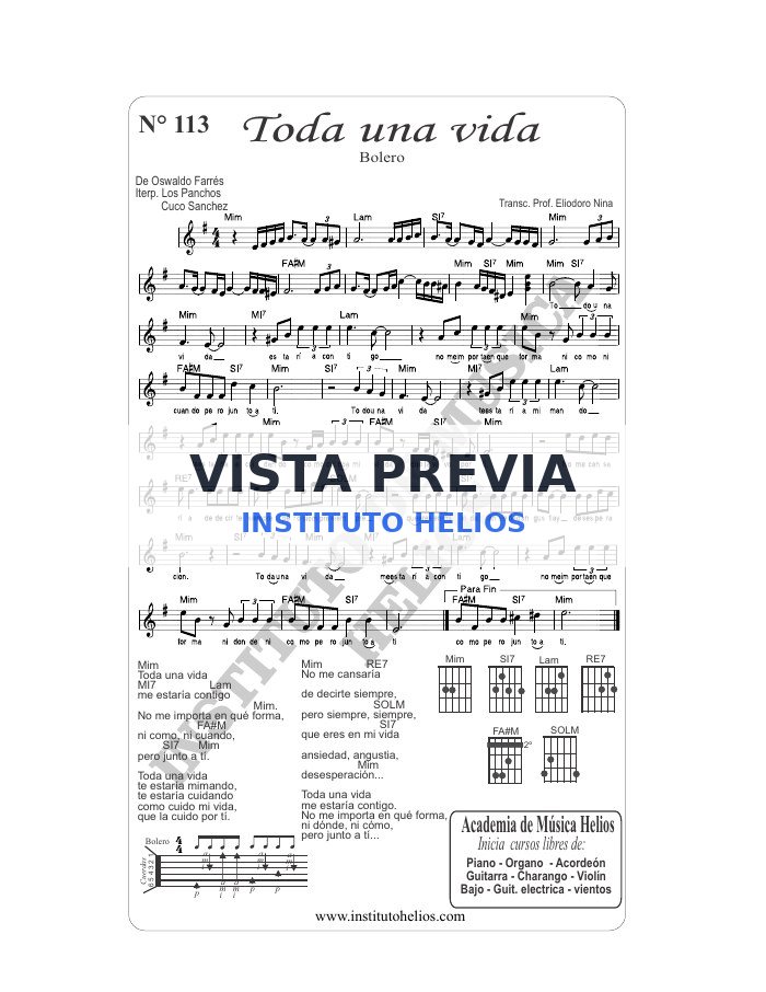 Vista previa de Toda una vida